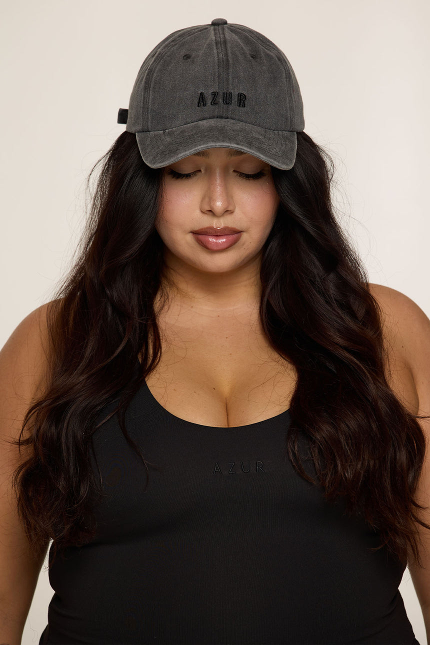 COTTON CAP - VINTAGE ONYX